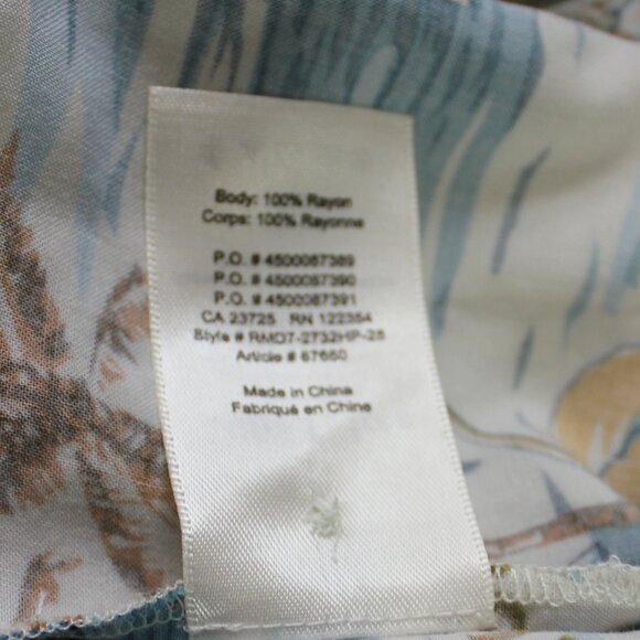 Aritzia Wilfred Free vacation women  blouse button up short sleeve size Small - Picture 6 of 6